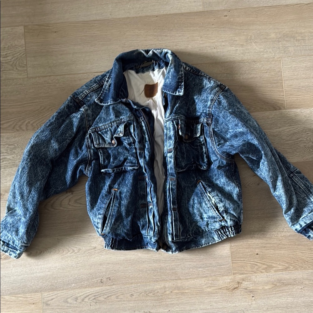Vintage Levi Strauss Blue Denim Jacket